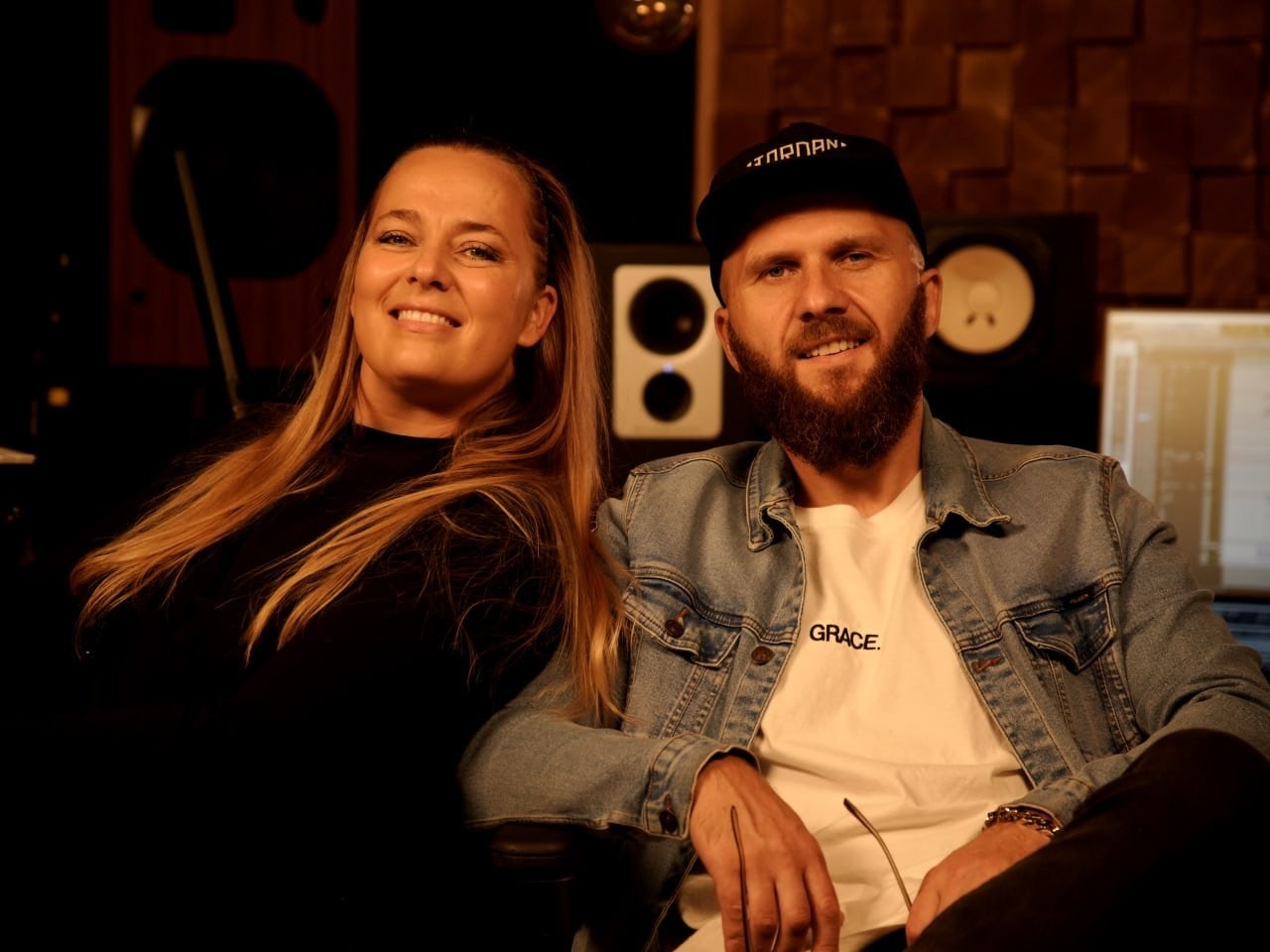 Vasyl and Anna Chekhovskyy in their Atlanta studio